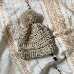 CC Kids Knit Pom Pom Beanie